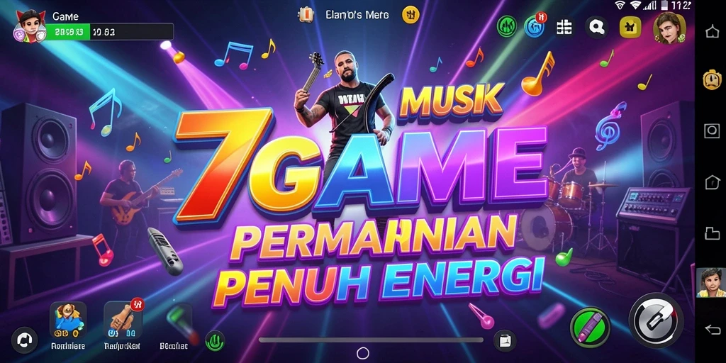 Tampilan gameplay 7GAME yang seru dan interaktif.