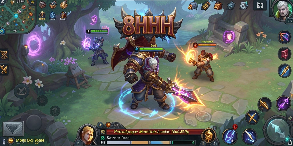 Gameplay ARPG yang memukau dan penuh aksi.