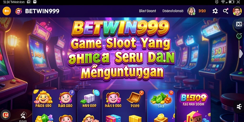 Gameplay seru dari slot BETWIN999 dengan desain grafis menarik.