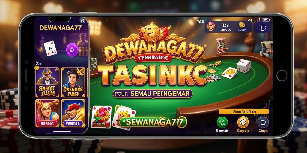 Tangkapan layar gameplay DEWANAGA77 menampilkan suasana kasino yang hidup.
