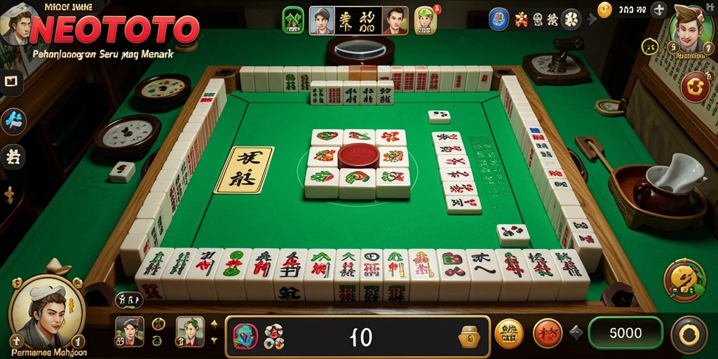 Tampilan gameplay NEOTOTO yang penuh warna dan menarik.