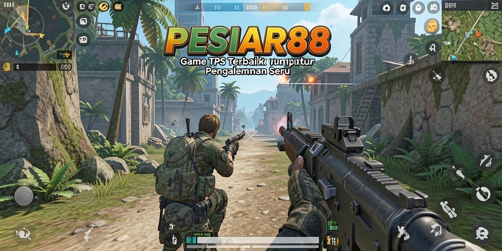 Tampilan gameplay PESIAR88 yang penuh aksi dan seru.