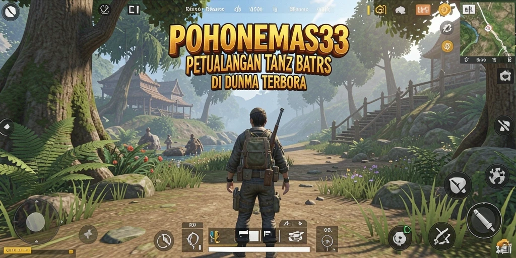 Screenshot menarik dari gameplay Open World POHONEMAS33.