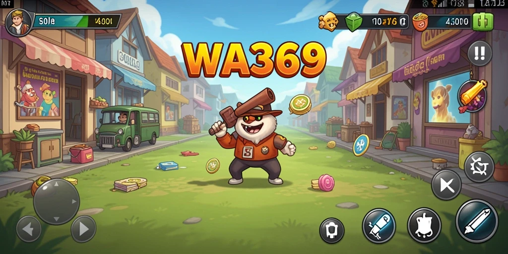 Tampilan gameplay WA369 yang menarik dan mudah dipahami.